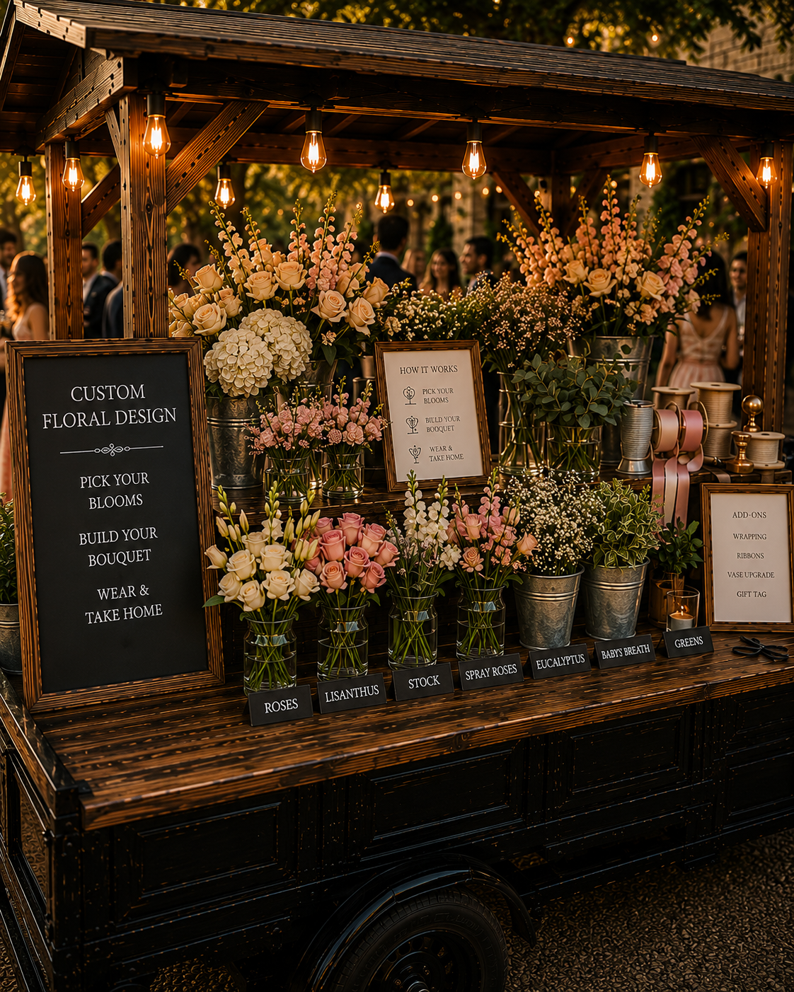 Floral Carts & Installations — Gather & Cart Co., Denver Colorado
